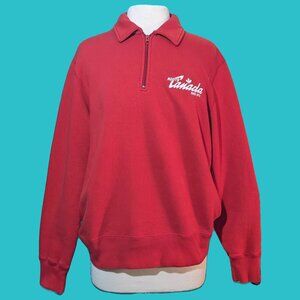 Roots Canada Vintage Red Sweatshirt Size M Preowned
